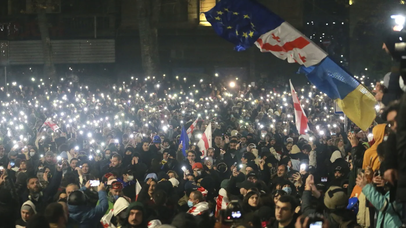 Грузия: МВД предупреждает о любых протестах как о попытке свержения власти